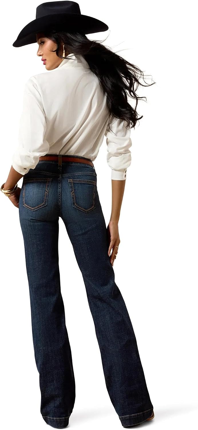 ARIAT Women's Perfect Rise Maddie Boot Cut Jeans