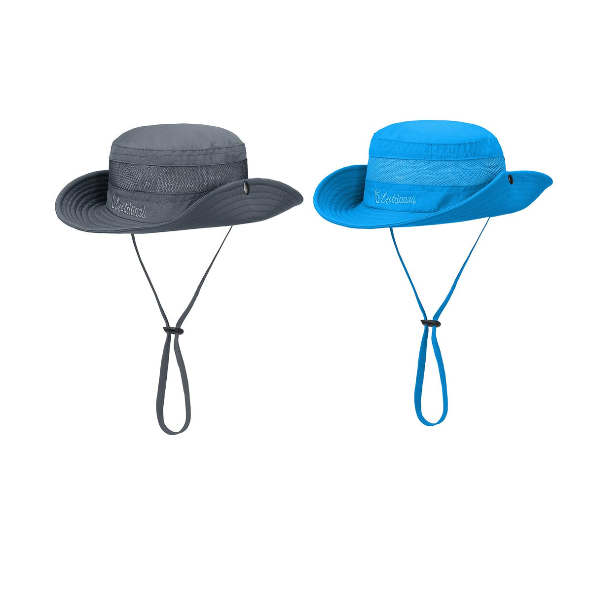 Komorebi UPF 50+ Kids Sun Hat，Wide Brim Bucket Hats for Kids Beach Outdoor | Fits kids ages 5-13, Breathable mesh stay cool dry all day, Adjustable chin strap, Lightweight for beach, trip, fishing