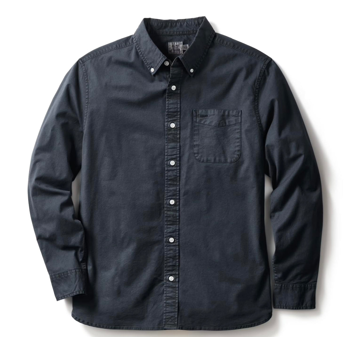 Huckberry Flint and Tinder Men's Classic Oxford Draftsmen Button Down Shirt- Stretch Fabric- Button Down Shirts for Men