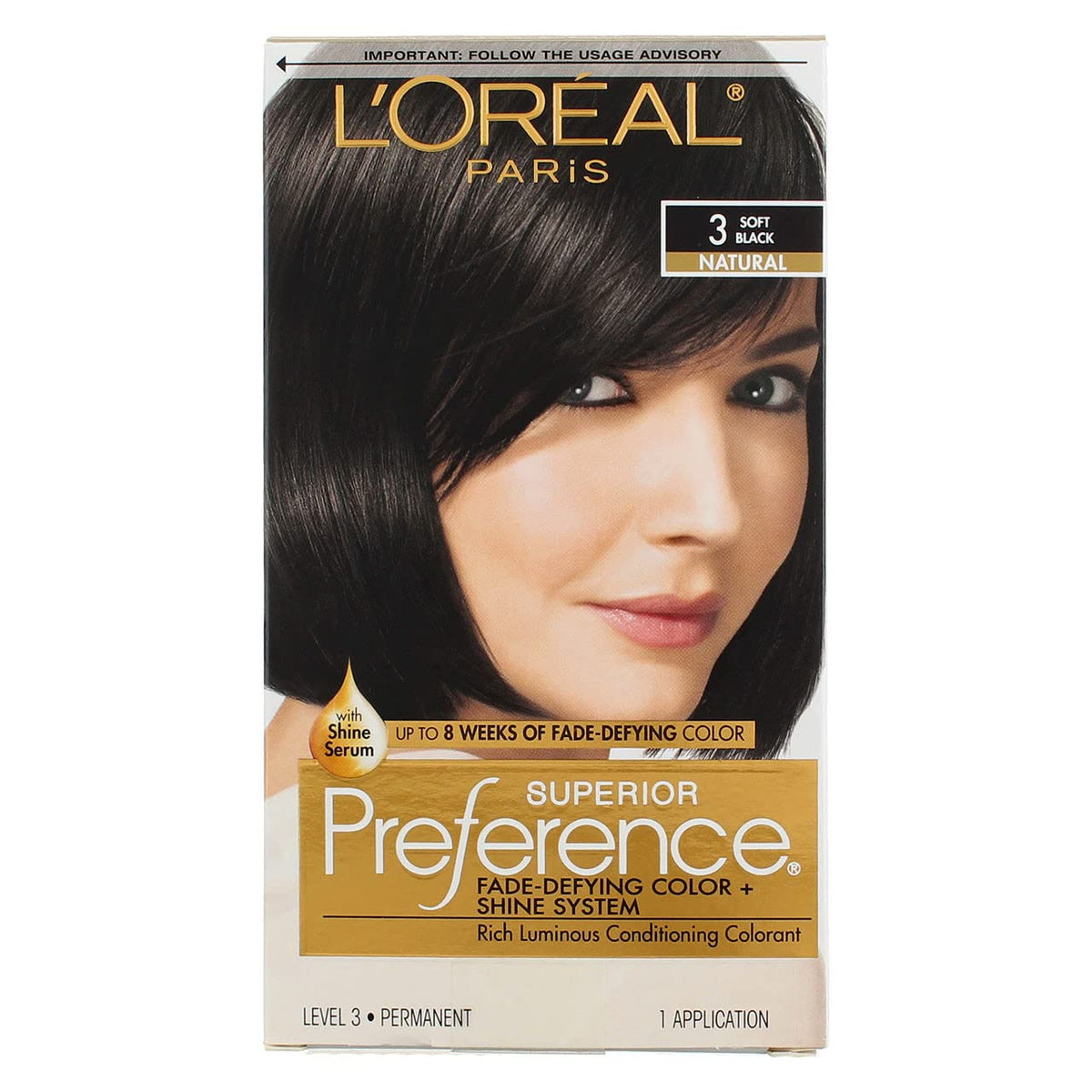 L'Oreal Paris Superior Preference Hair Color, 6R Light Auburn - 1 Ea (Pack of 3)