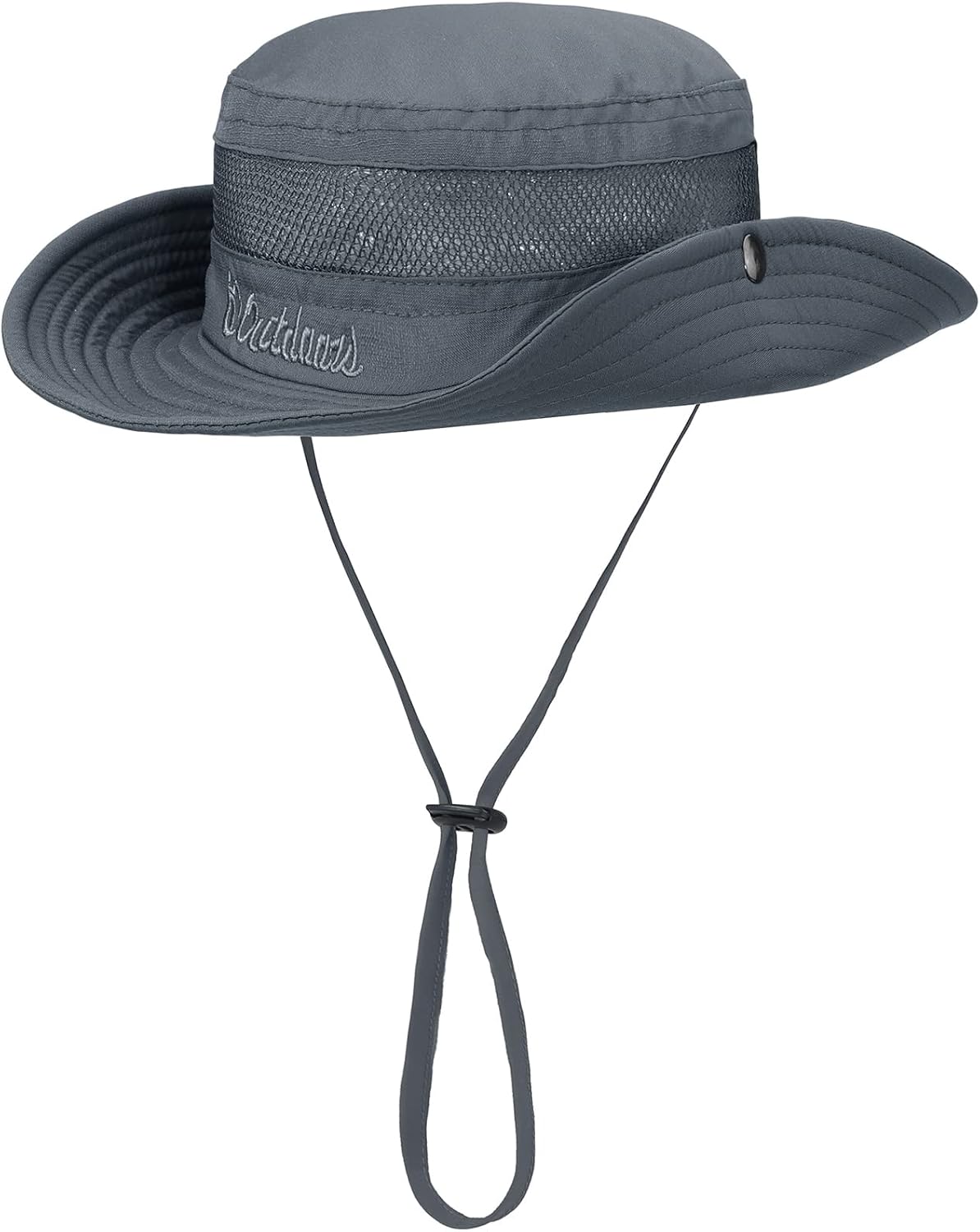 Komorebi UPF 50+ Kids Sun Hat，Wide Brim Bucket Hats for Kids Beach Outdoor | Fits kids ages 5-13, Breathable mesh stay cool dry all day, Adjustable chin strap, Lightweight for beach, trip, fishing
