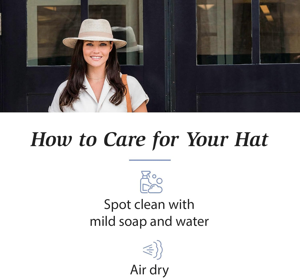 Wallaroo Charlie Fedora Unisex Sun Hat | UPF 50+ Sun Protection, Packable & Travel-Friendly
