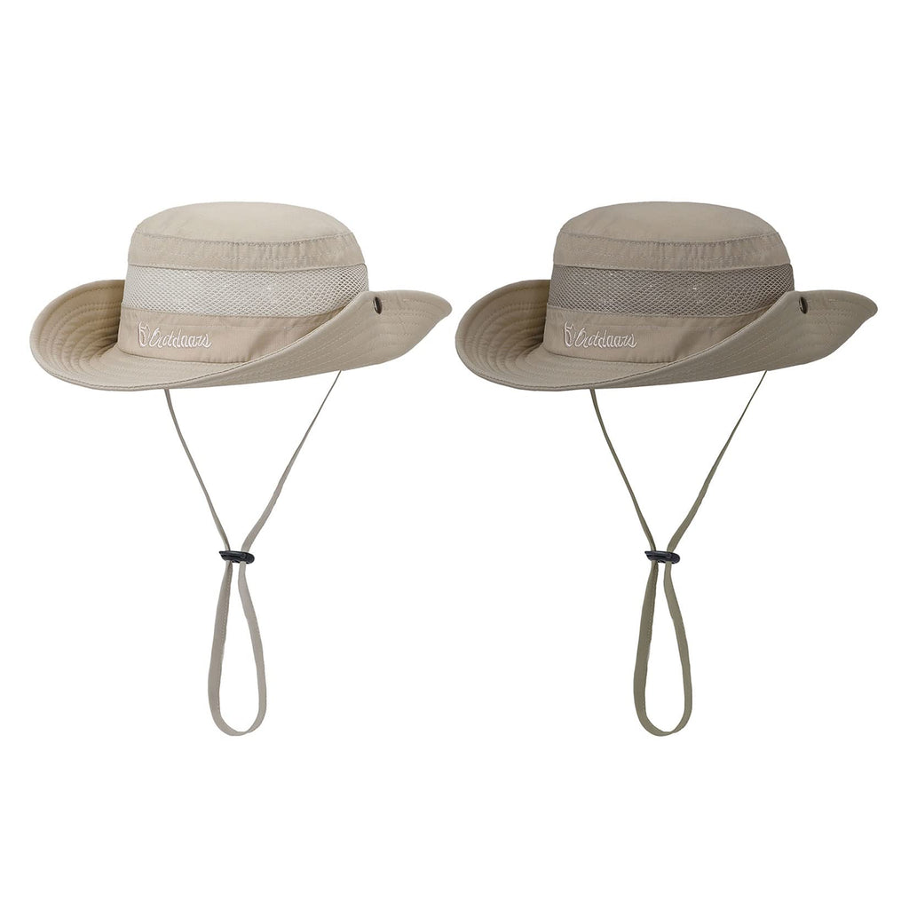 Komorebi UPF 50+ Kids Sun Hat，Wide Brim Bucket Hats for Kids Beach Outdoor | Fits kids ages 5-13, Breathable mesh stay cool dry all day, Adjustable chin strap, Lightweight for beach, trip, fishing