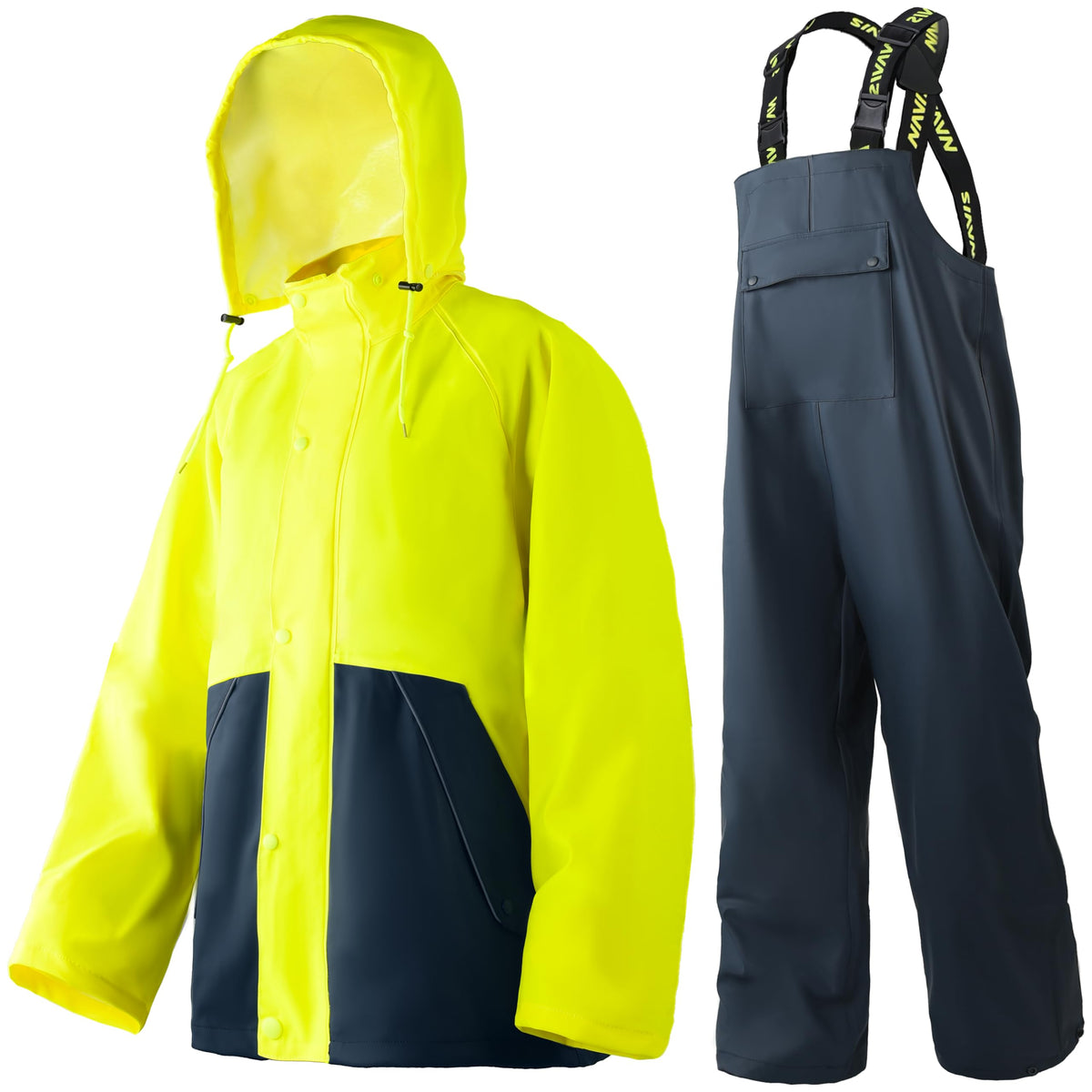 Men's PRO Workwear Waterproof 3-Piece Rain Suit Set