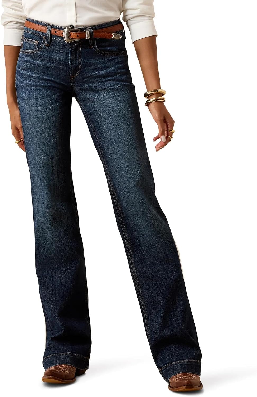 ARIAT Women's Perfect Rise Maddie Boot Cut Jeans