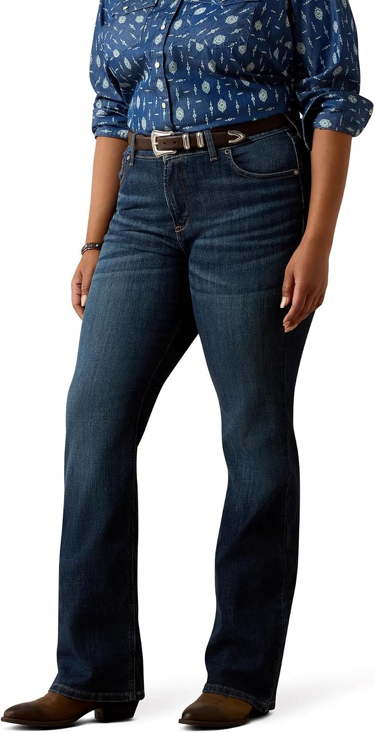 ARIAT Women's Perfect Rise Maddie Boot Cut Jeans