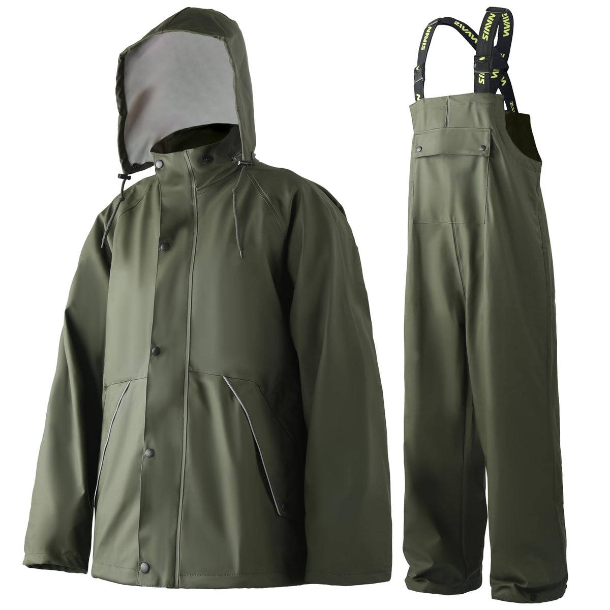 Men's PRO Workwear Waterproof 3-Piece Rain Suit Set