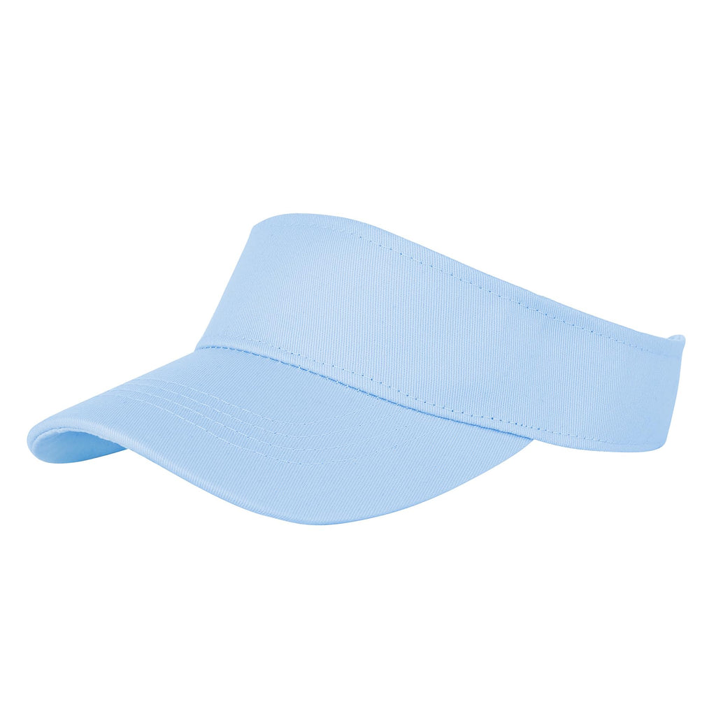 Komorebi Kids Visor Adjustable Cotton Girls Sun Hat for Golf Outfit,Tennis | Breathable & lightweight, easy to put on. UPF 50+ sun protection. Adjustable Velcro fits kids 6-12. Ideal for outdoor sports