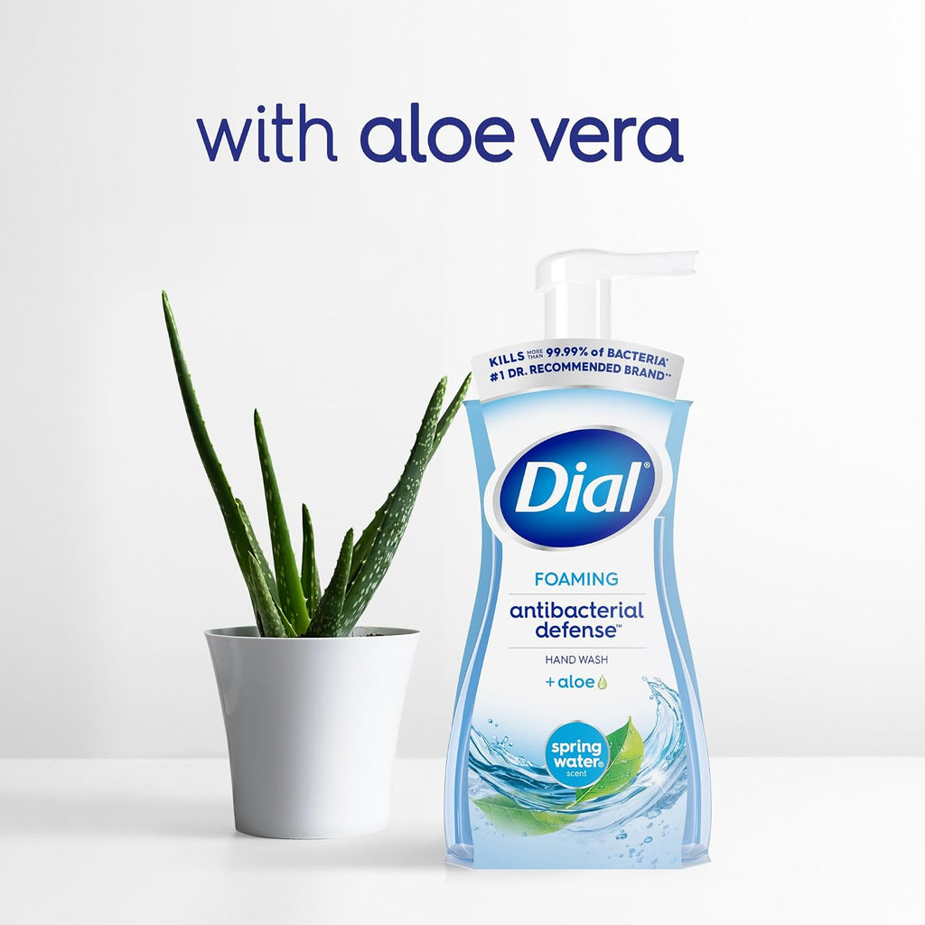 Dial Antibacterial Foaming Hand Soap Refill, Spring Water Scent, 30 Fl Oz