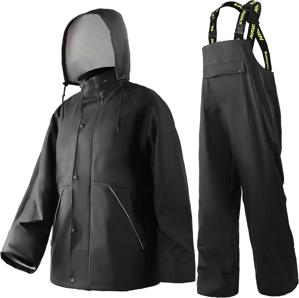 Men's PRO Workwear Waterproof 3-Piece Rain Suit Set