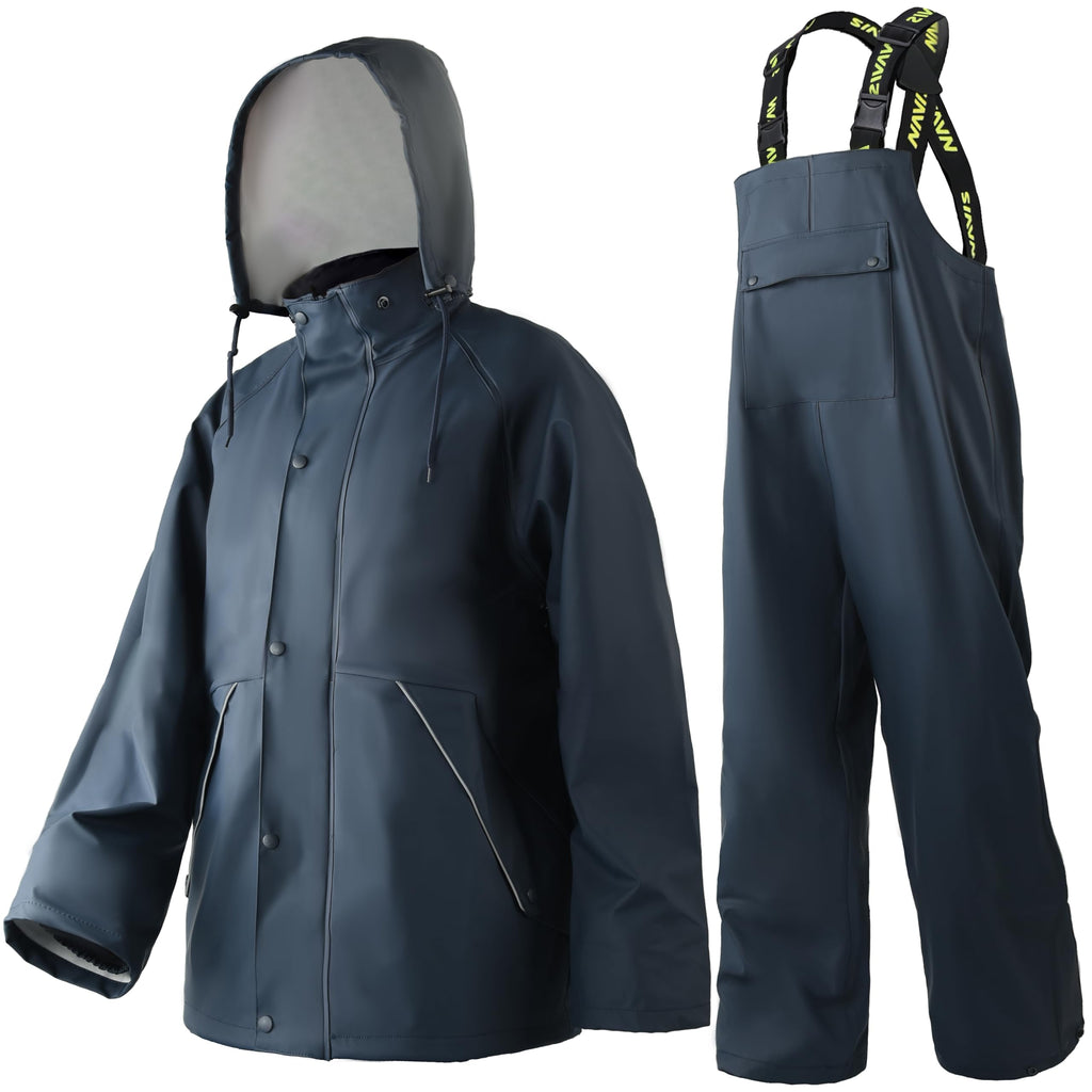 Men's PRO Workwear Waterproof 3-Piece Rain Suit Set