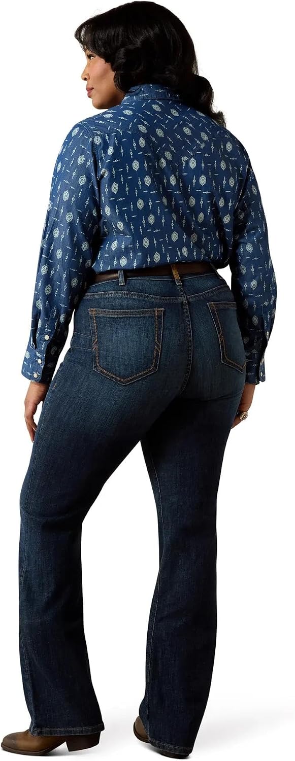 ARIAT Women's Perfect Rise Maddie Boot Cut Jeans