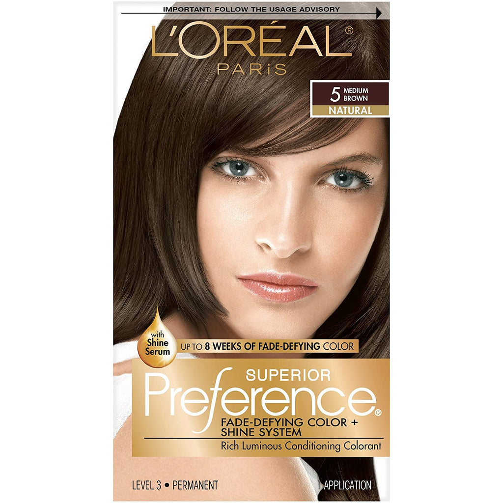 L'Oreal Paris Superior Preference Hair Color, 6R Light Auburn - 1 Ea (Pack of 3)