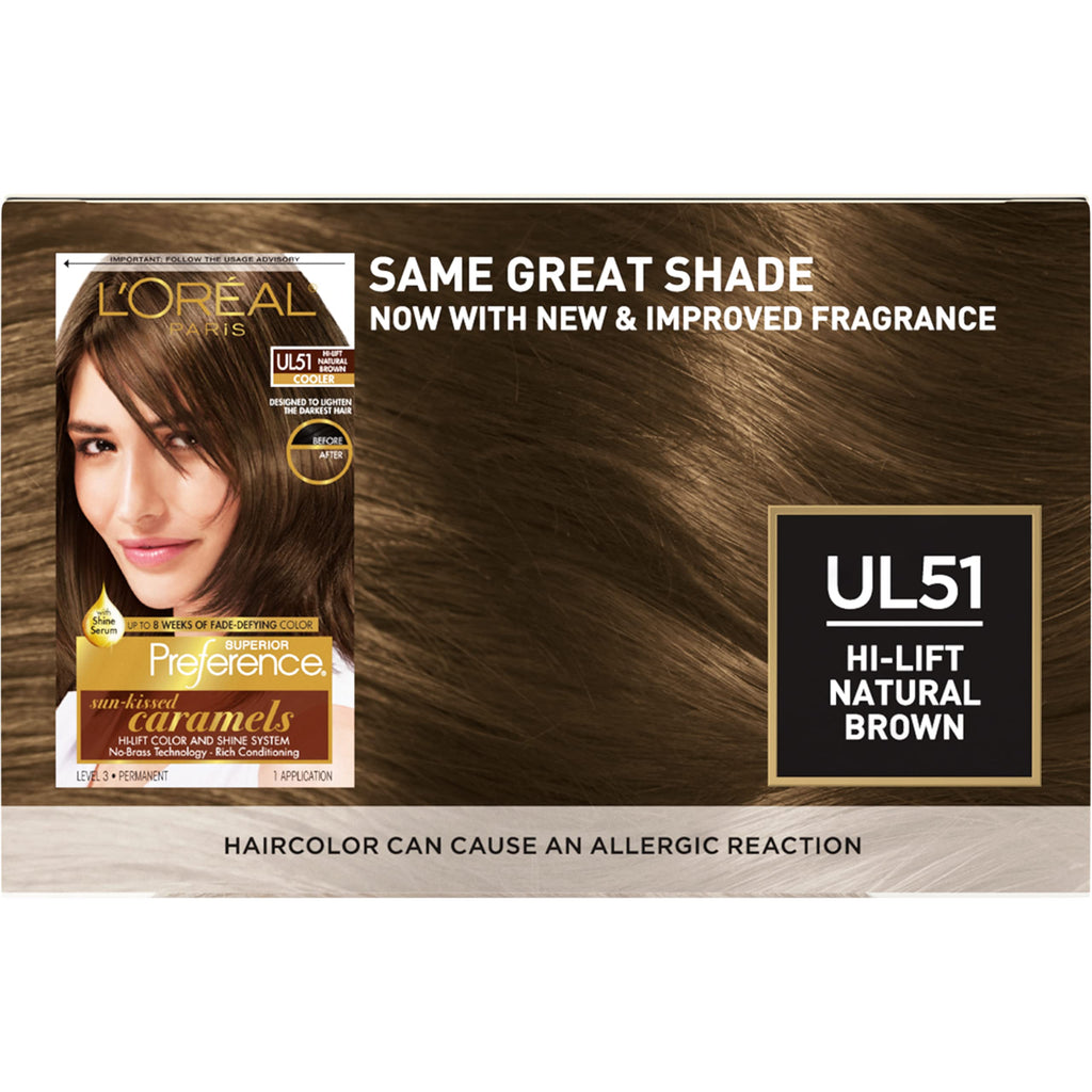L'Oreal Paris Superior Preference Hair Color, 6R Light Auburn - 1 Ea (Pack of 3)