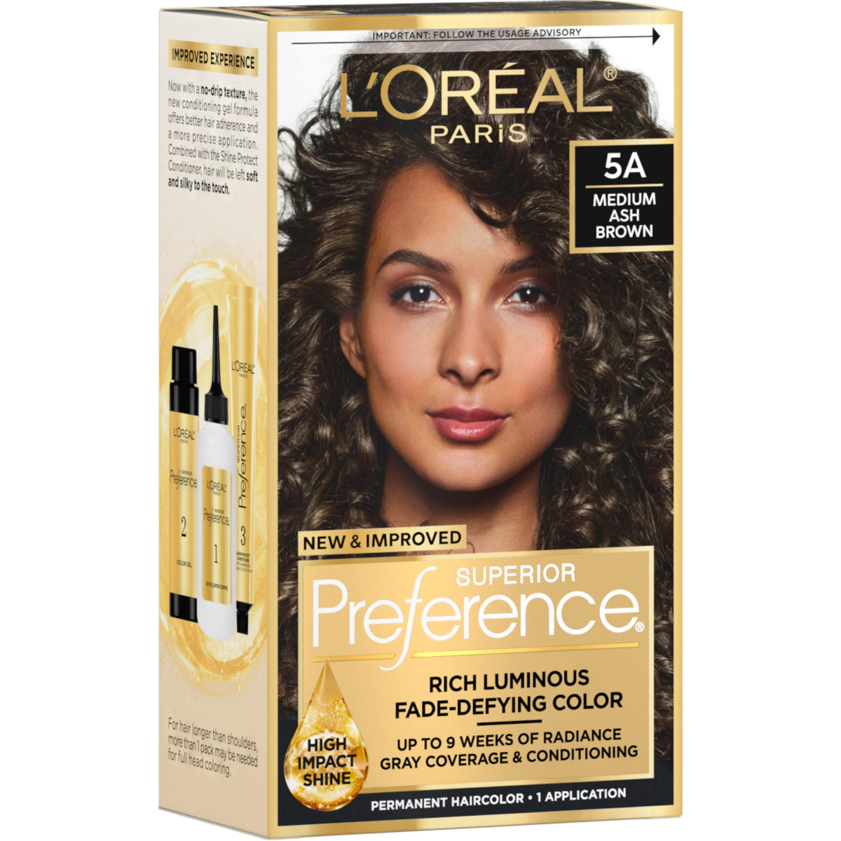 L'Oreal Paris Superior Preference Hair Color, 6R Light Auburn - 1 Ea (Pack of 3)