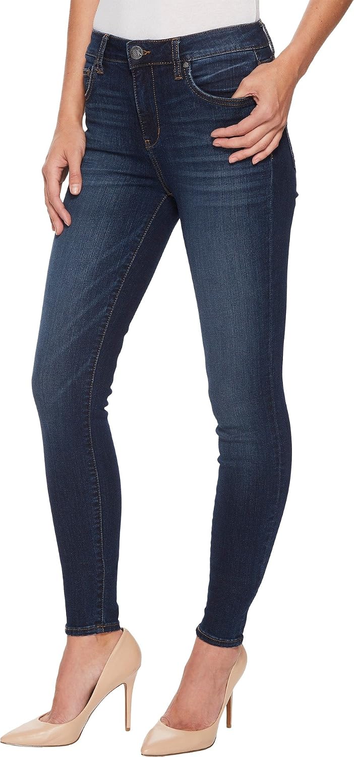 KUT from the Kloth Mia High-Rise Ankle Skinny Jeans
