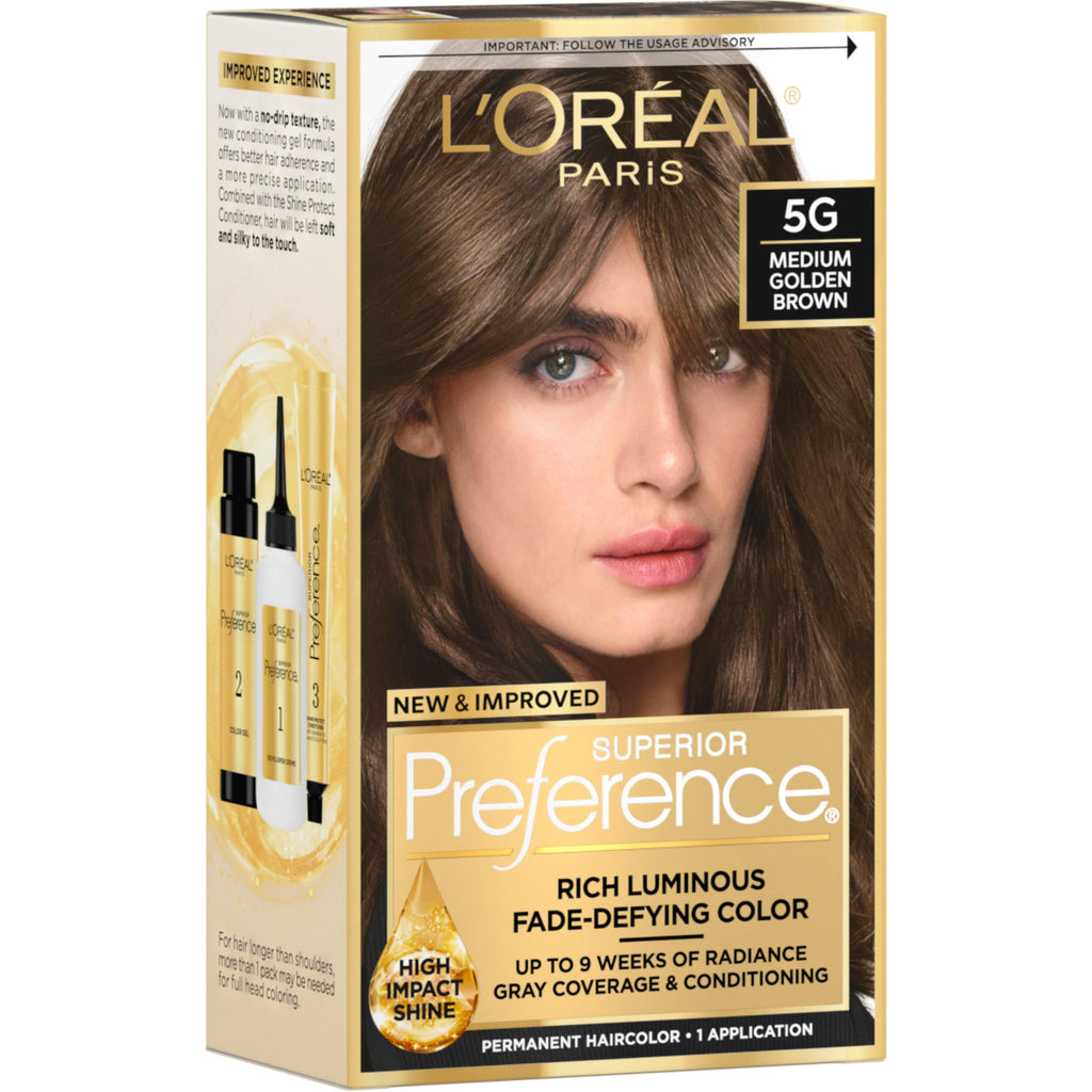 L'Oreal Paris Superior Preference Hair Color, 6R Light Auburn - 1 Ea (Pack of 3)