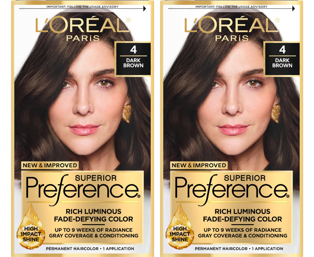 L'Oreal Paris Superior Preference Hair Color, 6R Light Auburn - 1 Ea (Pack of 3)