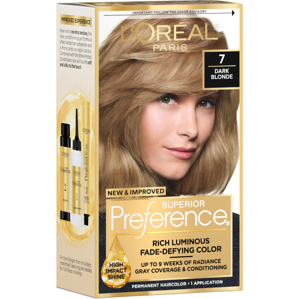 L'Oreal Paris Superior Preference Hair Color, 6R Light Auburn - 1 Ea (Pack of 3)
