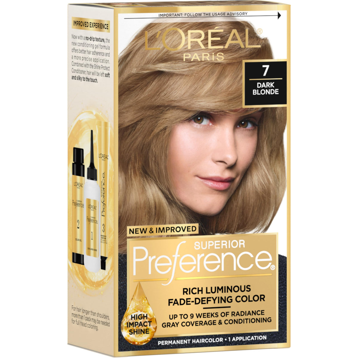 L'Oreal Paris Superior Preference Hair Color, 6R Light Auburn - 1 Ea (Pack of 3)