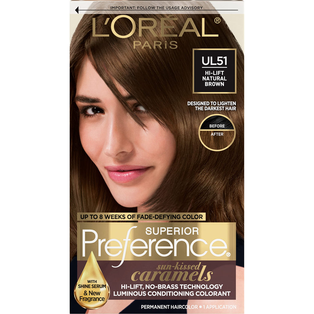L'Oreal Paris Superior Preference Hair Color, 6R Light Auburn - 1 Ea (Pack of 3)