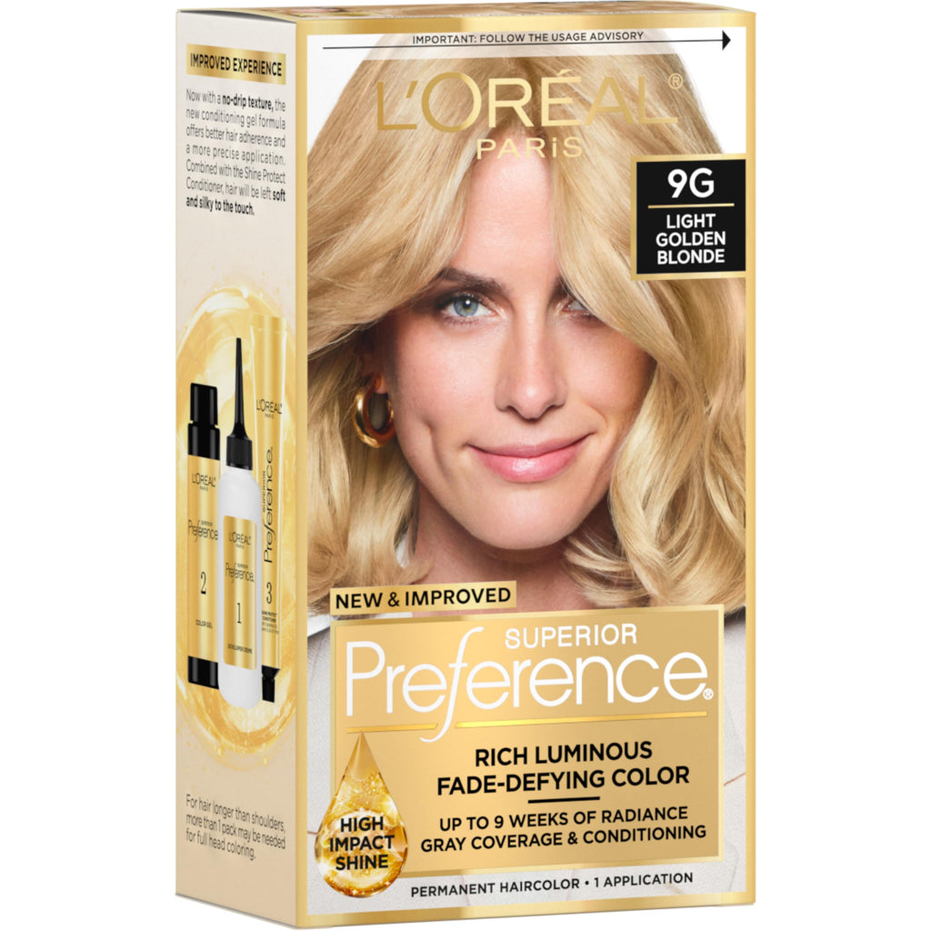 L'Oreal Paris Superior Preference Hair Color, 6R Light Auburn - 1 Ea (Pack of 3)