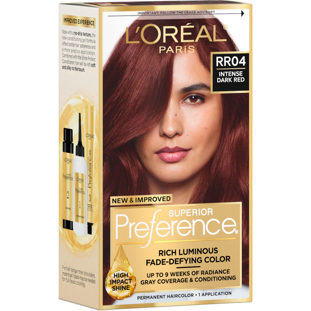 L'Oreal Paris Superior Preference Hair Color, 6R Light Auburn - 1 Ea (Pack of 3)
