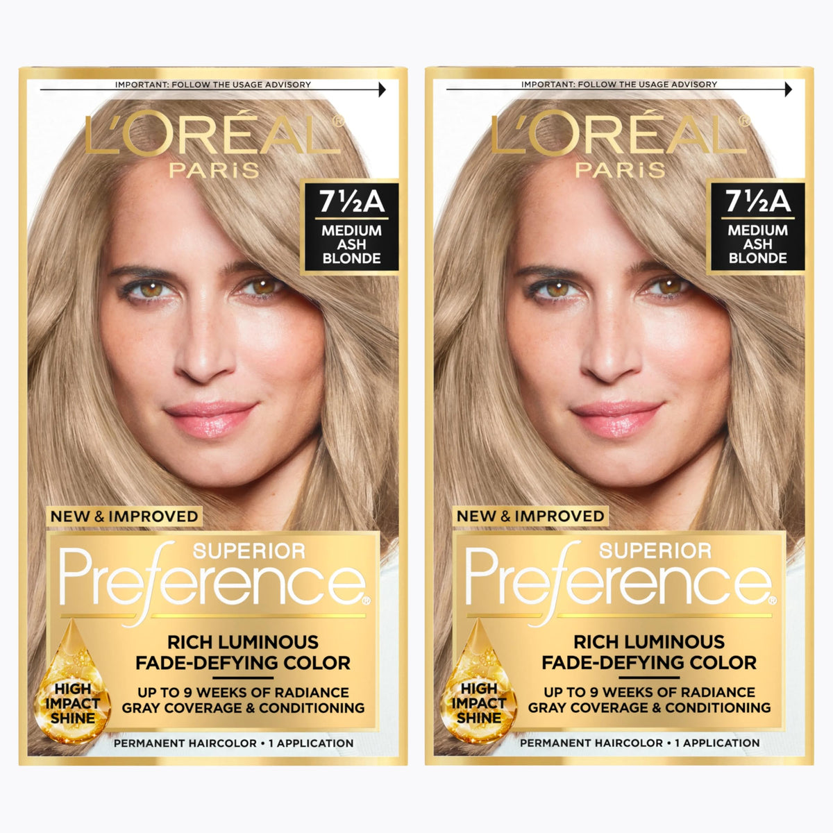 L'Oreal Paris Superior Preference Hair Color, 6R Light Auburn - 1 Ea (Pack of 3)