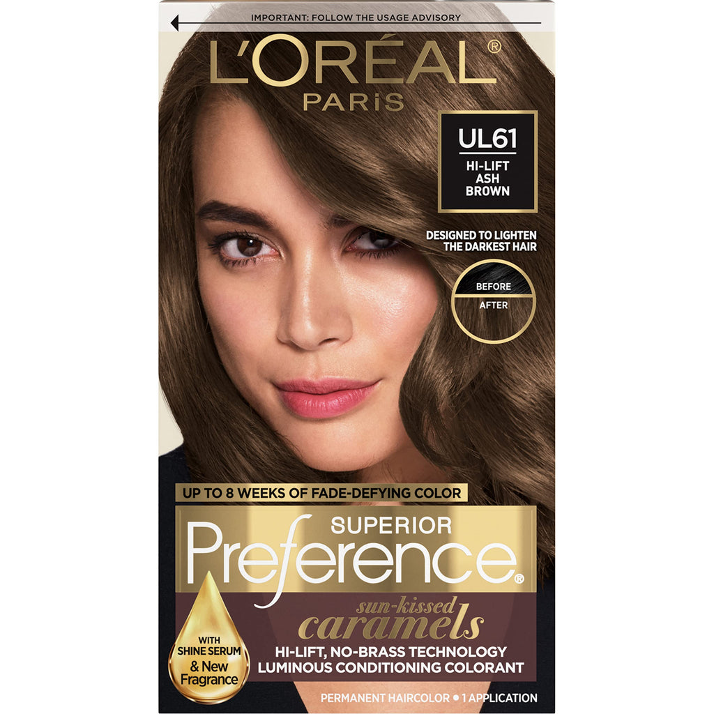 L'Oreal Paris Superior Preference Hair Color, 6R Light Auburn - 1 Ea (Pack of 3)