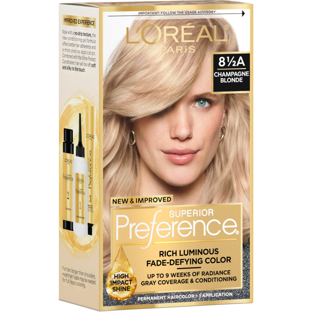 L'Oreal Paris Superior Preference Hair Color, 6R Light Auburn - 1 Ea (Pack of 3)