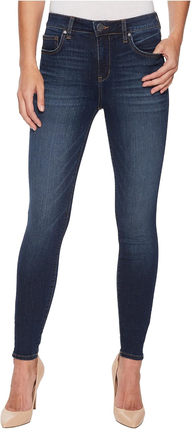 KUT from the Kloth Mia High-Rise Ankle Skinny Jeans