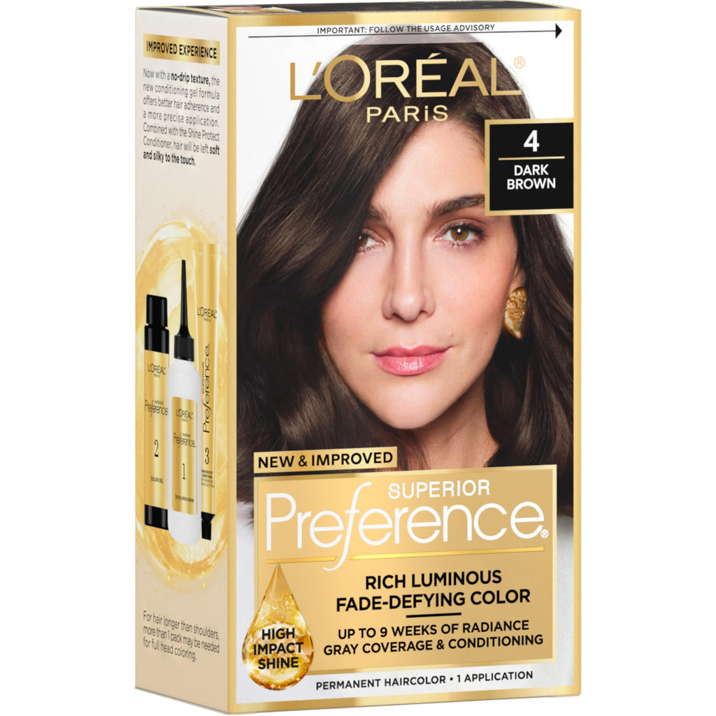 L'Oreal Paris Superior Preference Hair Color, 6R Light Auburn - 1 Ea (Pack of 3)