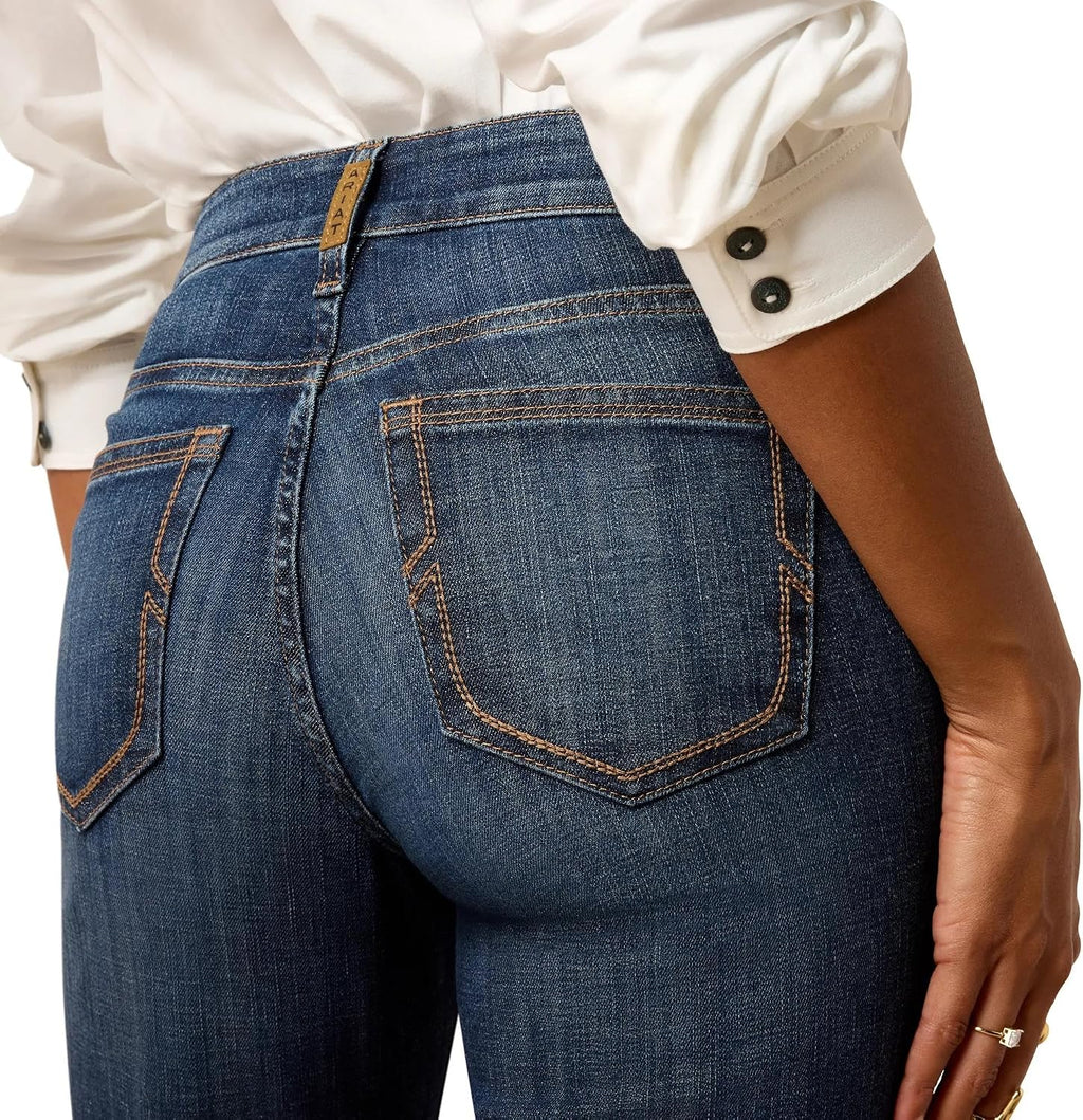 ARIAT Women's Perfect Rise Maddie Boot Cut Jeans